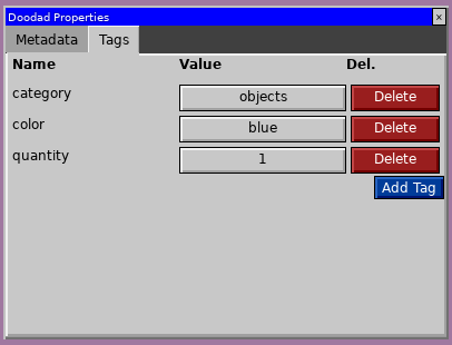 Doodad Tags