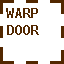 Invisible Warp Door