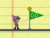 Link a doodad to the Start Flag to set the player character